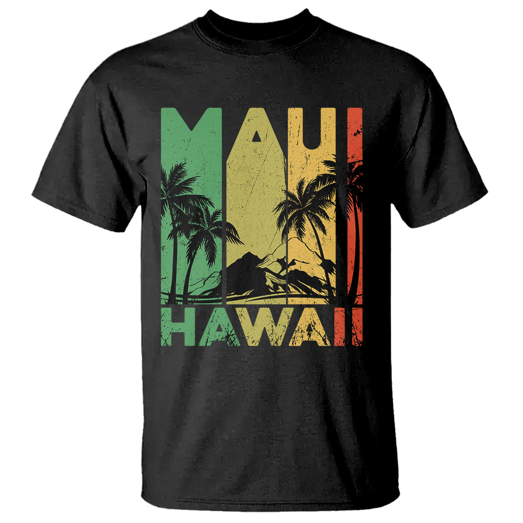 Maui Hawaii Pray For Maui Strong Hawaii Strong T Shirt TS02 Black Printyourwear