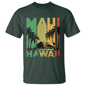 Maui Hawaii Pray For Maui Strong Hawaii Strong T Shirt TS02 Dark Forest Green Printyourwear