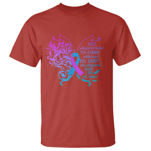 Suicide Prevention Awareness T Shirt She Whispered Back I Am The Storm Suicide Prevention Warrior TS02 Red Printyourwear