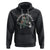 Reading Skeleton Hoodie RIP Reading In Peace Book Lover Spooky Vibe TS02 Black Printyourwear