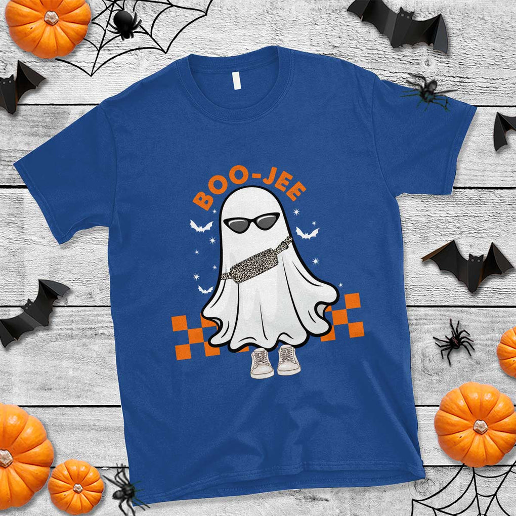 Halloween Boo Sheet T Shirt Cute Spooky Ghost Halloween Costume Boujee Boo-Jee TS02 Royal Blue Print Your Wear