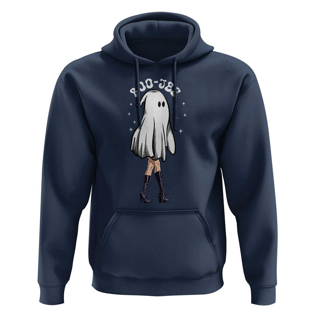 Halloween Boo Sheet Hoodie Classy Ghost Halloween Costume Spooky Boujee Boo-Jee TS02 Navy Print Your Wear