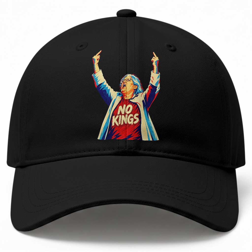 Funny Rebellious Aunt Sue Middle Finger Pop Art Patriotic Graphic Baseball Cap