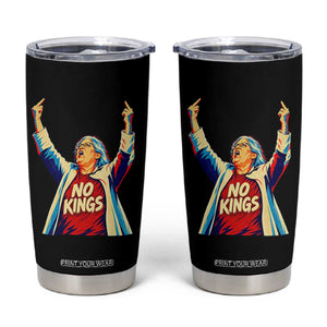 Funny Rebellious Aunt Sue Middle Finger Pop Art Patriotic Graphic Tumbler Cup