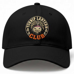 Turnip Lantern Club Vintage Celtic Scottish Irish Halloween Spooky Graphic Baseball Cap