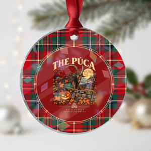 The Puca Irish Mythological Creature Graphic Holographic Acrylic Ornament Celtic Folklore Halloween Spooky