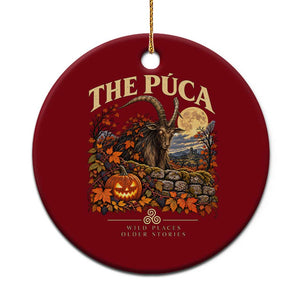 The Puca Irish Mythological Creature Graphic Ceramic Ornament Celtic Folklore Halloween Spooky