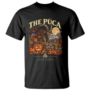 The Puca Irish Mythological Creature Graphic T Shirt Celtic Folklore Halloween Spooky