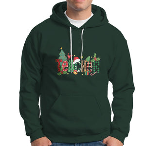 Teacher Christmas Hoodie Merry Xmas Gifts TS02 Dark Forest Green Printyourwear