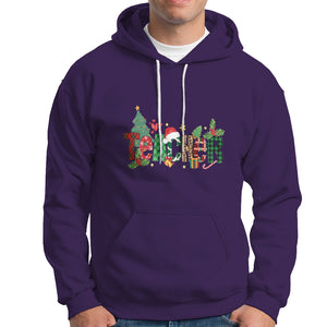 Teacher Christmas Hoodie Merry Xmas Gifts TS02 Purple Printyourwear