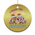 Teacher Christmas Christmas Ornament I Teach The Smartest Cookies Retro Groovy Xmas Tree Cookies TS02 Print Your Wear