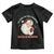 Be Nice To The Teacher Santa Is Watching Retro Groovy Christmas Toddler T Shirt TS02 Black Print Your Wear