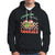 Teacher Christmas Hoodie I Teach The Smartest Cookies Retro Groovy Xmas Cookies TS02 Black Printyourwear