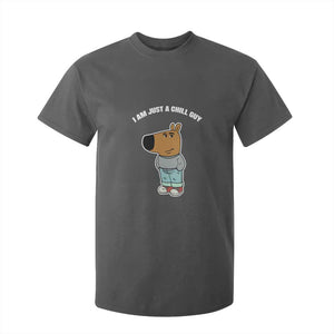 I Am Just A Chill Guy T Shirt For Kid Funny My New Character TS02 Dark Heather Print Your Wear