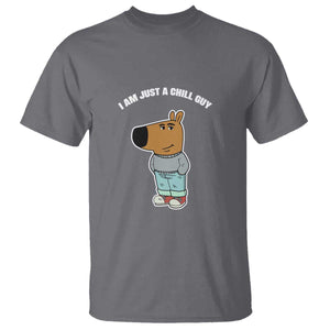 I Am Just A Chill Guy T Shirt Funny My New Character TS02 Charcoal Print Your Wear