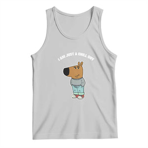 I Am Just A Chill Guy Tank Top Funny My New Character TS02 Ash Print Your Wear