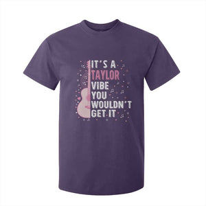 Taylor Name T Shirt For Kid It's A Taylor Vibe You Wouldn't Get It TS02 Purple Print Your Wear