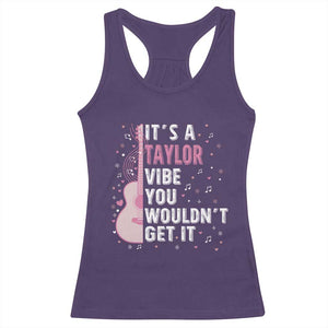 Taylor Name Racerback Tank Top It's A Taylor Vibe You Wouldn't Get It TS02 Purple Print Your Wear