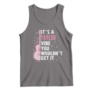 Taylor Name Tank Top It's A Taylor Vibe You Wouldn't Get It TS02 Deep Heather Print Your Wear