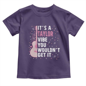 Taylor Name Toddler T Shirt It's A Taylor Vibe You Wouldn't Get It TS02 Purple Print Your Wear