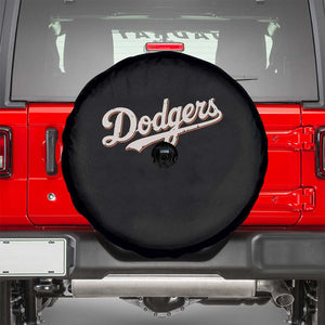 Vintage Retro Dodgers Name Spare Tire Cover Throwback Classic Style TS02 Black Print Your Wear