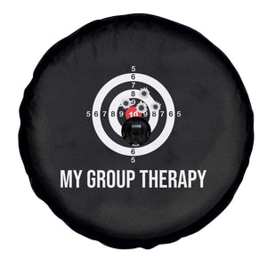 Gun Lover Spare Tire Cover My Group Therapy Shooting Range TS02 Print Your Wear