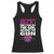 Funny Gun Girls Racerback Tank Top Gun Safety Rule Don't Piss Of The Girl Holding The Gun Owner TS02 Black Print Your Wear