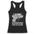 Funny Gun Lover Racerback Tank Top I Study Triggernometry Good With Numbers Guns Owner Enthusiast Gift TS02 Black Print Your Wear