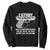 Funny Gun Lover Sweatshirt I Study Triggernometry Good With Numbers Guns Owner Enthusiast Gift TS02 Black Print Your Wear