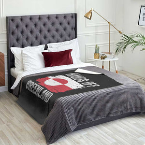 Hands Off Greenland Throw Blanket Distressed Flag Resist Political Protest TS02 Print Your Wear