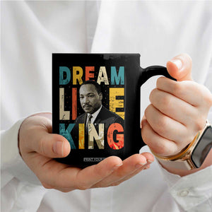 Dream Like King Inspirational MLK Graphic Coffee Mug Civil Rights Legacy Tribute TS02 Print Your Wear