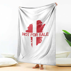 Denmark Stand With Greenland Not For Sale Throw Blanket Danish Flag Unity Support Protest TS02 Print Your Wear