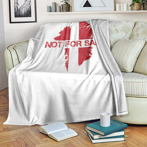 Denmark Stand With Greenland Not For Sale Throw Blanket Danish Flag Unity Support Protest TS02 Print Your Wear