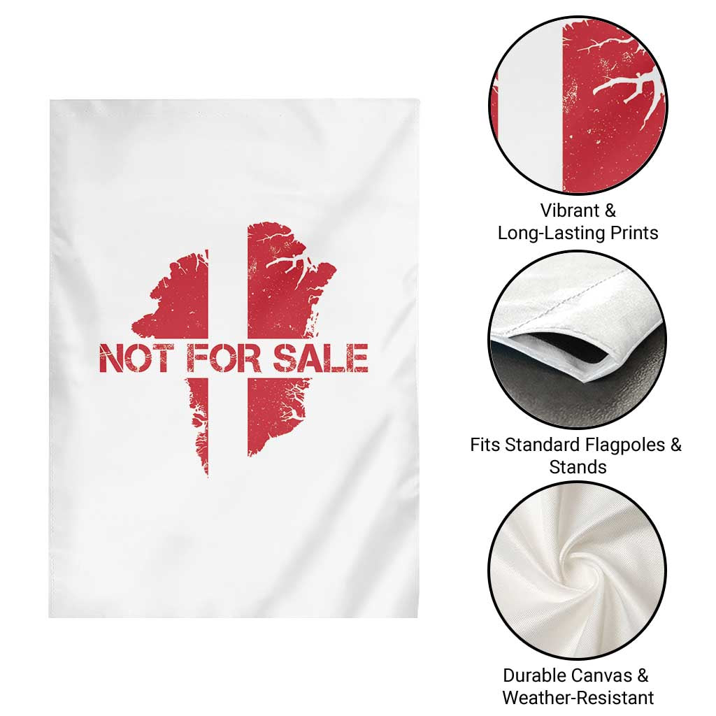 Denmark Stand With Greenland Not For Sale Garden Flag Danish Flag Unity Support Protest TS02 Print Your Wear