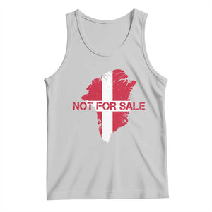 Denmark Stand With Greenland Not For Sale Tank Top Danish Flag Unity Support Protest TS02 Ash Print Your Wear