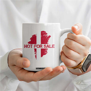 Denmark Stand With Greenland Not For Sale Coffee Mug Danish Flag Unity Support Protest TS02 Print Your Wear