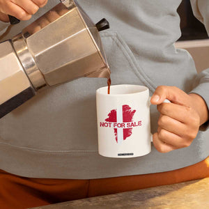 Denmark Stand With Greenland Not For Sale Coffee Mug Danish Flag Unity Support Protest TS02 Print Your Wear