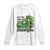 Funny St Patricks Day Long Sleeve Shirt Just Here For The Shenanigans Truck of Shamrock TS02 White Print Your Wear