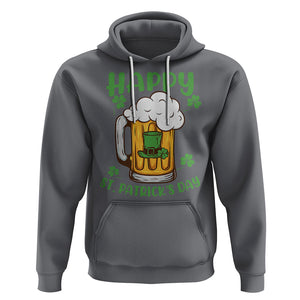 Funny St. Patricks Day Drinking Hoodie Happy Paddy's Patty's Day Beer Lover TS02 Charcoal Printyourwear