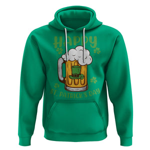 Funny St. Patricks Day Drinking Hoodie Happy Paddy's Patty's Day Beer Lover TS02 Irish Green Printyourwear