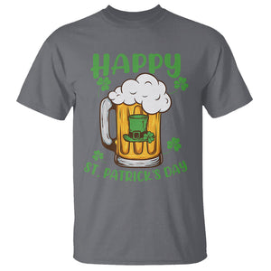 Funny St. Patricks Day Drinking T Shirt Happy Paddy's Patty's Day Beer Lover TS02 Charcoal Printyourwear