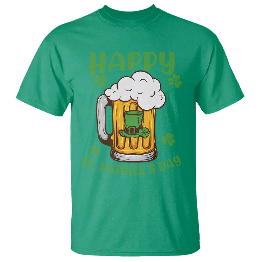 Funny St. Patricks Day Drinking T Shirt Happy Paddy's Patty's Day Beer Lover TS02 Irish Green Printyourwear