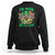 Irish Skull Sweatshirt I'm Irish We Don't Do That Keep Calm Thing St Patrick's Day Shamrock TS02 Black Printyourwear