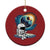 Astronaut Outer Space Christmas Ornament Cute Cartoon Cosmic TS02 Print Your Wear