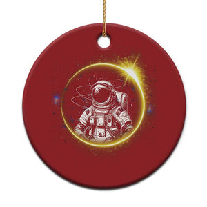 Astronaut Outer Space Christmas Ornament Cosmic Spaceflight TS02 Print Your Wear