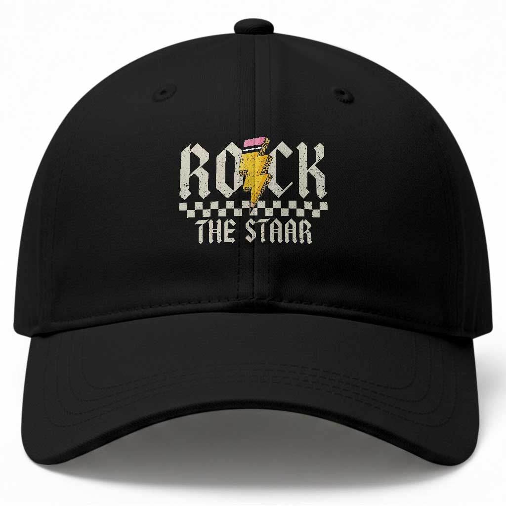 Rock The STAAR Day Baseball Cap Texas Teacher Student Motivational Testing TS02 Print Your Wear