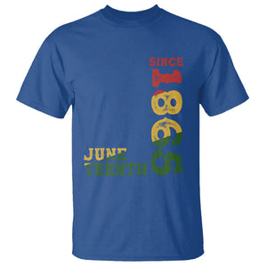 Juneteenth T Shirt Since 1865 Freedom Black History Independence Day TS02 Royal Blue Print Your Wear