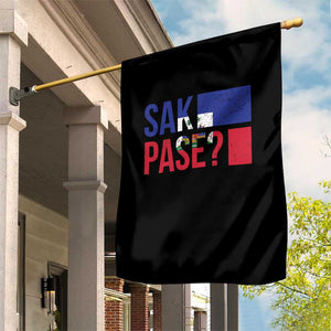 Sak Pase Haitian Creole Garden Flag Haiti Flag Heritage Pride TS02 Print Your Wear
