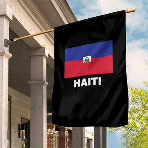 Vintage Distressed Haiti Flag Garden Flag Haitian Heritage Pride TS02 Print Your Wear