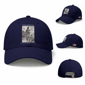 Haitian Revolution Toussaint Louverture Baseball Cap We Will Rise Again Historic Graphic TS02 Baseball Cap Universal Fit Dark Blue Print Your Wear